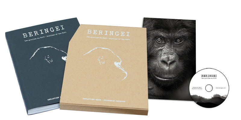le livre Beringei, les gorilles du Rift